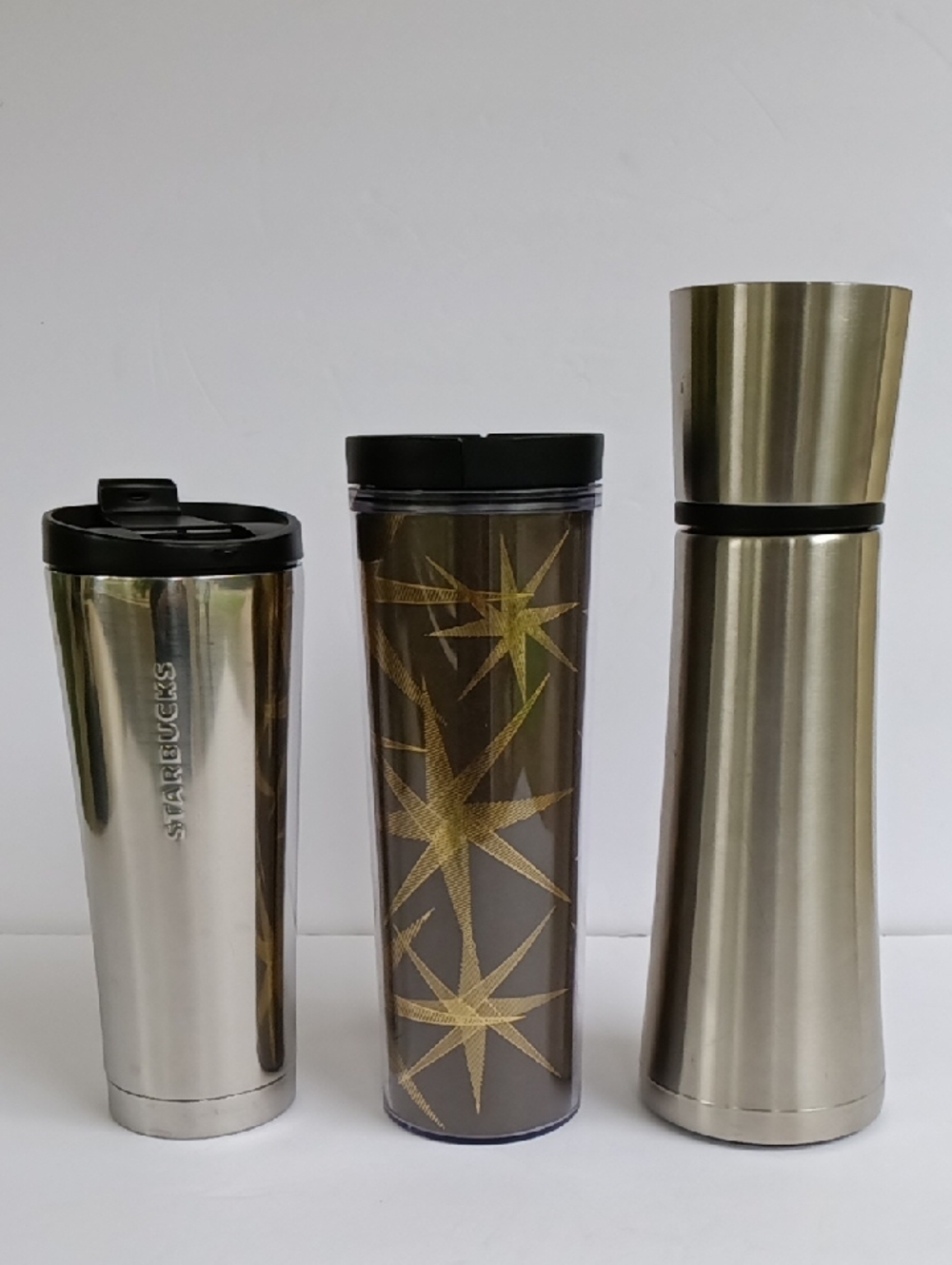 Starbucks Vintage Travel Mug Set of 3